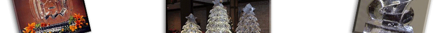 Holiday Ice Carvings